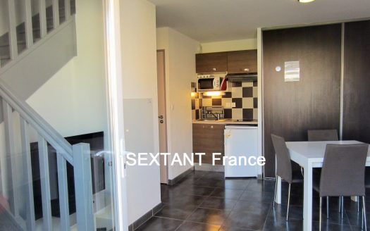 VILLA T2 35 M². FURNISHED. TERRACE. CAR PARK.