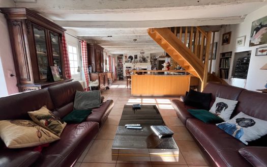 Typical Perigord stone house in peaceful environment