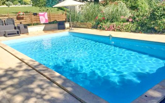 Completely renovated house with a swimming pool in the middle of nature in the quiet village of Condat-sur-Vézère.