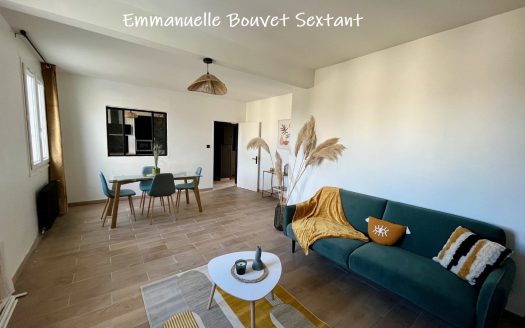BERGERAC, beautiful 3 bedrooms flat, 79 sqm, fully renovated