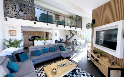 VILLA CONTEMPORAINE EN VUE DOMINANTE MIREFLEURS