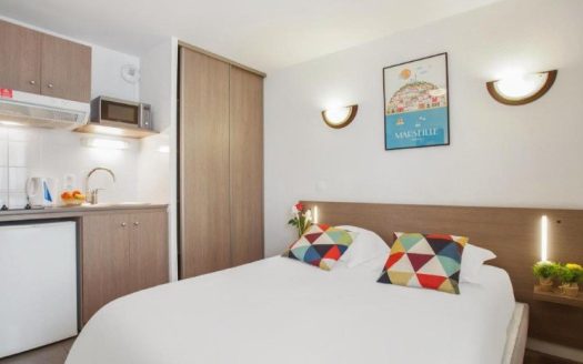 RENTAL INVESTMENT – MARSEILLE – Appart&apos;City Marseille Euromed Residence – 6.05% profitability.