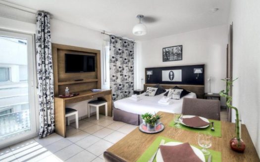 RENTAL INVESTMENT – ANTIBES – Residence Zenitude Comfort Aparthotel Antibes Le Maestria – 6.06% profitability.