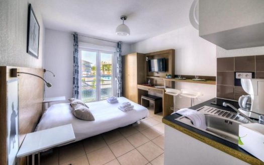 RENTAL INVESTMENT – ANTIBES – Residence Zenitude Comfort Aparthotel Antibes Le Maestria – 6.06% profitability.
