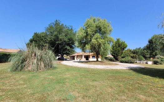 Single storey house with garage