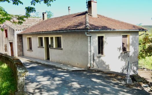 Village house to restore with beautiful view