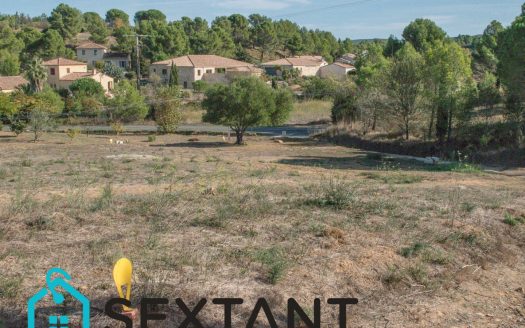 Building plot in the Aude at Montséret 73€/sqm