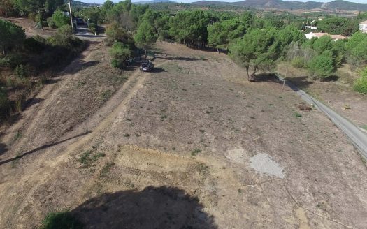 Building plot in the Aude at Montséret 73€/sqm