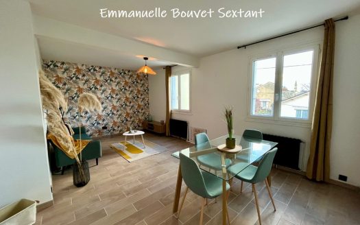 BERGERAC, beautiful 3 bedrooms flat, 79 sqm, fully renovated