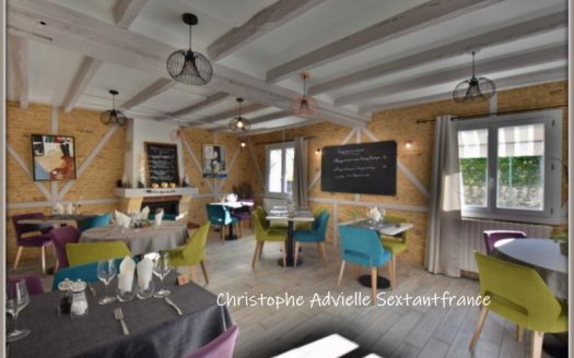 Near Bergerac, beautifull wellknown restaurant and bed and breakfast