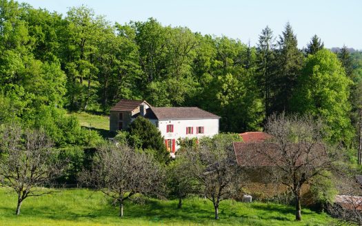Magnificent 19th century estate nestled in the tranquility of nature and adorned with a pond.