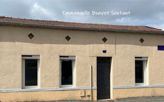 BERGERAC, ground floor house with garden, 5 min walk from town centre