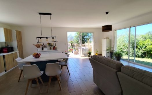 Recent detached house with garden