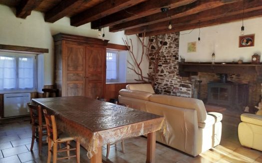 Mfaison de village en Dordogne + jardin