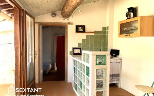 Spacious 4 bedroom stone village house with terrace, garage and jardinet.