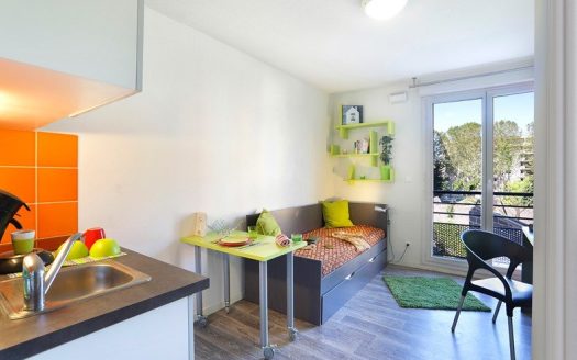 RENTAL INVESTMENT – VILLEURBANNE – Nemea Appart&apos;Etud Thesee Student Residence – 4.56% profitability