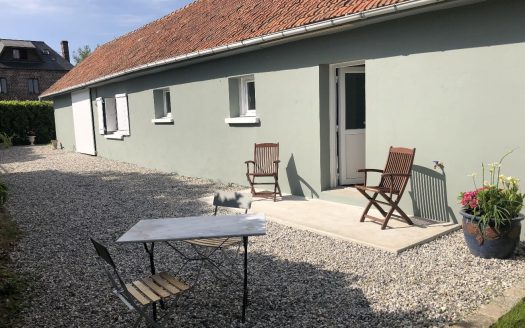 Charming renovated Norman farmhouse – 90 sqm – sold furnished