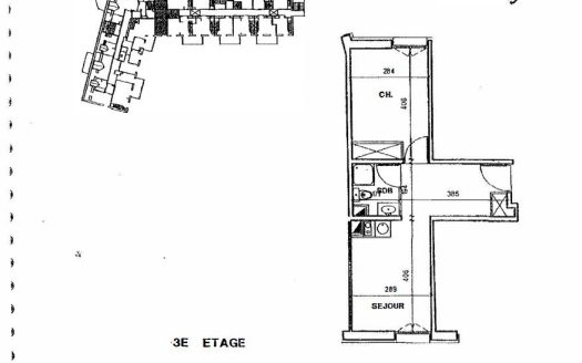 RENTAL INVESTMENT – CHEVREUSE – Residence Les Ducs de Chevreuse – 7.82% profitability.