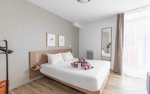 RENTAL INVESTMENT – LE MANS – Residence Appart&apos;City Confort Le Mans Centre – Appart Hotel – 5.8% profitability.
