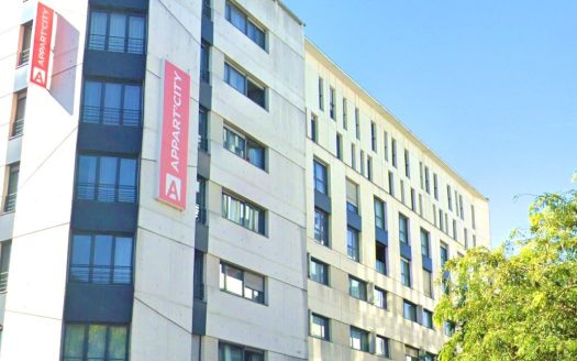RENTAL INVESTMENT – VILLEJUIF – Residence Appart City confort Paris Villejuif *** – 6.07% profitability