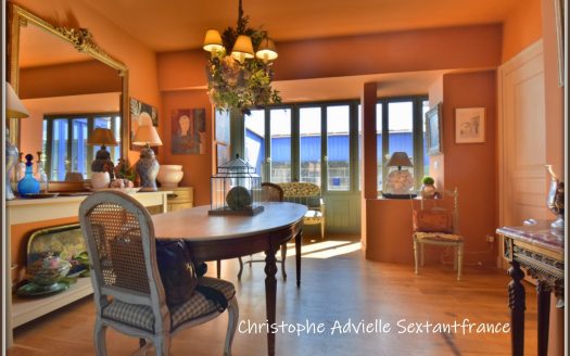 Town house in the heart of Bergerac, 4 bedrooms, 3 shower rooms , sun deck, small pool and garage