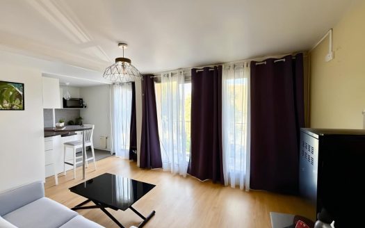 Renovated furnished studio with balcony – Ile Lacroix, Roue