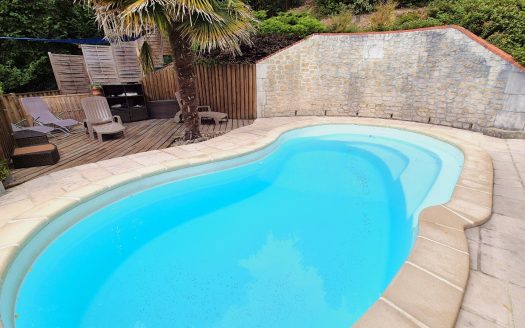 Beautiful old 19th century house, heated swimming pool, garages and outbuildings