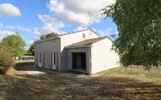 WOOD FRAME HOUSE + GARAGE