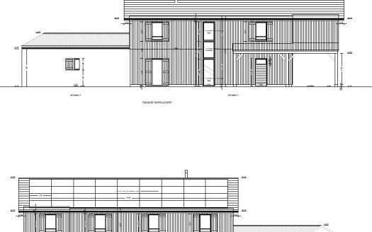 TERRAIN CONSTRUCTIBLE À VENDRE AVEC PROJET D’ARCHITECTE & PERMIS DE CONSTRUIRE ACCORDÉ