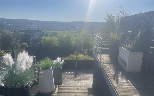 NEAR DEAUVILLE, CONTEMPORARY VILLA WITH PANORAMIC VIEW