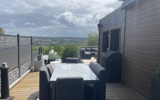 NEAR DEAUVILLE, CONTEMPORARY VILLA WITH PANORAMIC VIEW
