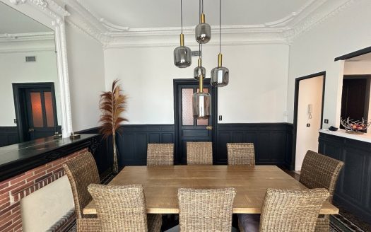 Renovated bourgeois apartment in the city center