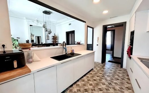 Renovated bourgeois apartment in the city center