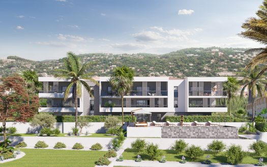 Cannes – Petit Juas – Last 1-Bedroom Apartments in New Residence with Pool