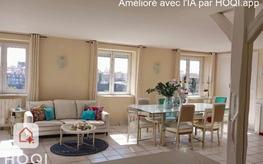 Charming duplex with breathtaking views of the Loire