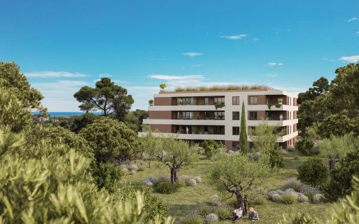 Antibes – Exceptional 3-Bedroom Penthouse with Solarium & Sea View