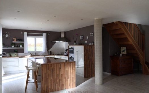 For sale – Superb contemporary house built in 2011 in Bouquetot (5 minutes from Bourg-Achard)