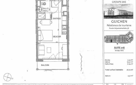 RENTAL INVESTMENT – GUICHEN – Cap West Guichen Tourist Residence – 5.53% return