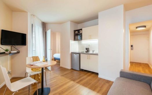 RENTAL INVESTMENT – Asnieres-sur-Seine – Adagio Aparthotel Access Paris Asnieres Business Residence – 6% profitability