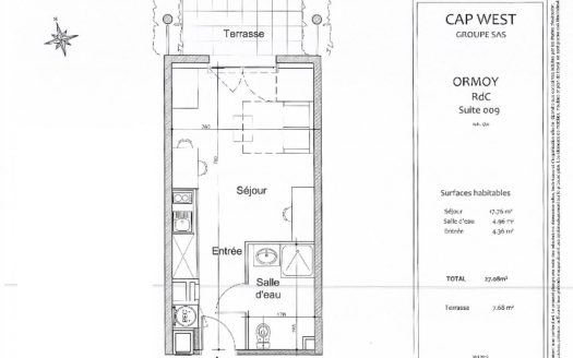 RENTAL INVESTMENT – Ormoy – Residence Affaires Cap West – 6.66% profitability