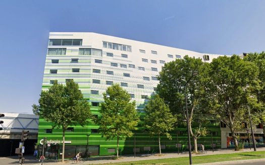 RENTAL INVESTMENT – Paris – Adagio Paris 19 tourist residence, Cité de la Musique – 5.6% profitability