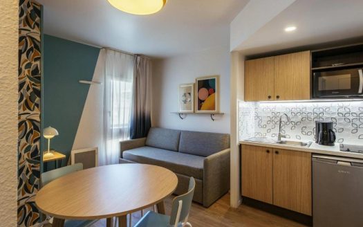 RENTAL INVESTMENT – PARIS 19 – 2-room apartment residence Adagio Villette Aparthotel Access – 6.51% return