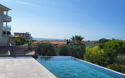 Cannes – Petit Juas – Top Floor – New Residence with Pool!