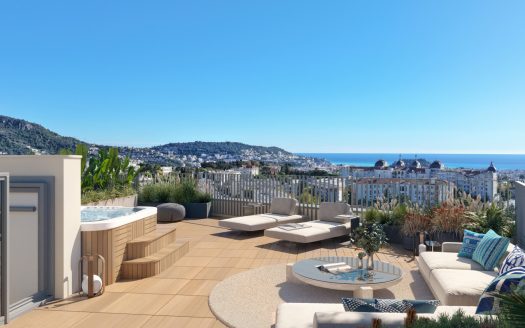 Nice – Cimiez –  Exceptional New Residence on the Heights