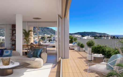 Nice – Cimiez –  Exceptional New Residence on the Heights