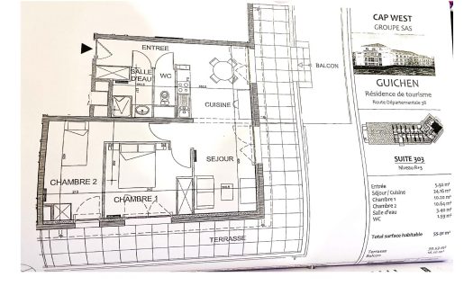RENTAL INVESTMENT – GUICHEN – Cap West Guichen Business Residence – 7.44% profitability