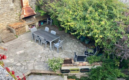 Village house with garden and terraces