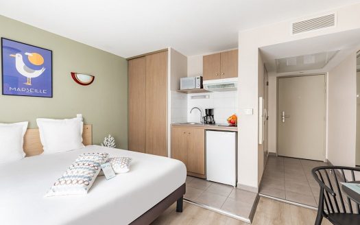 RENTAL INVESTMENT – MARSEILLE – Appart'City Marseille Euromed Residence – 6.01% return.