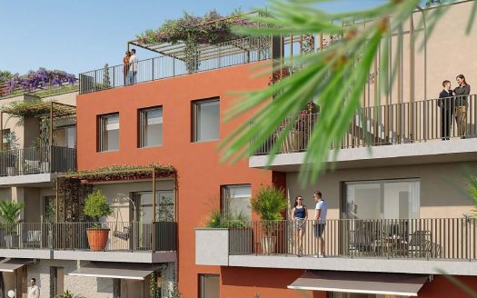 3-Bedroom Apartment with Sea View – Top Floor – Terrace 90sqm- New build – Quartier Combes