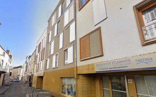 RENTAL INVESTMENT – CLERMONT-FERRAND – Nemea Appart'Etud Clermont Centre*** student residence – 5.58% return.
